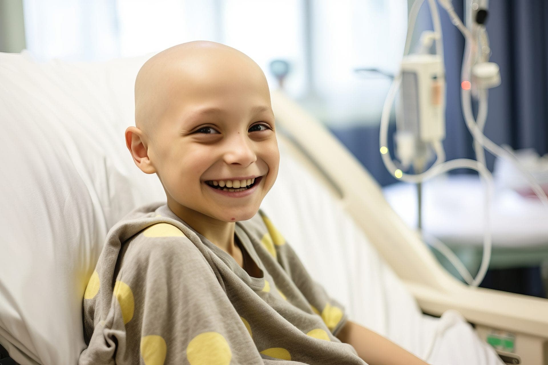 A young patient, part of the Partnership for Advanced Cancer Treatment